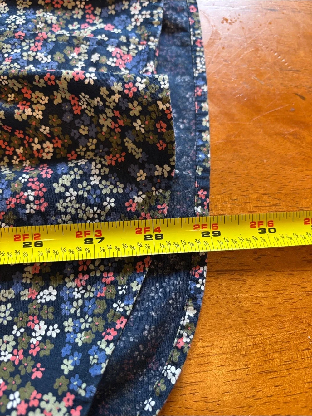 J. Crew Black/Floral Classic Flex Washed Button-Up Short Sleeve Shirt, Sz L